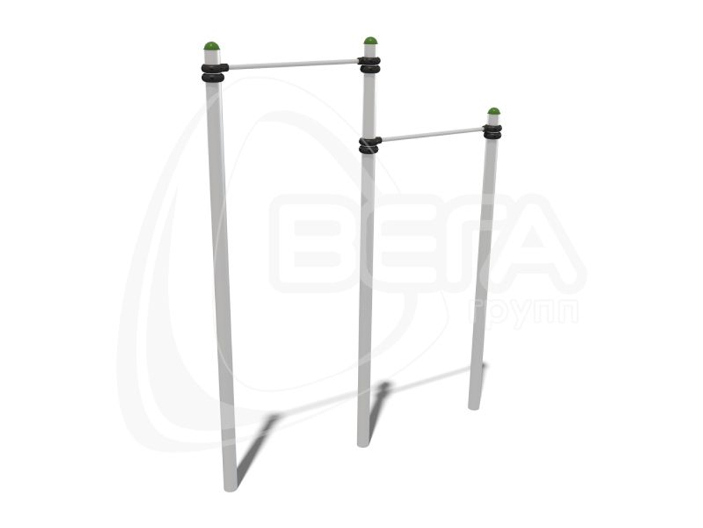 Перекладина разноуровневая высокая ФК002.00.1