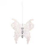 Подвеска «Сказочная бабочка» 11 см, белый