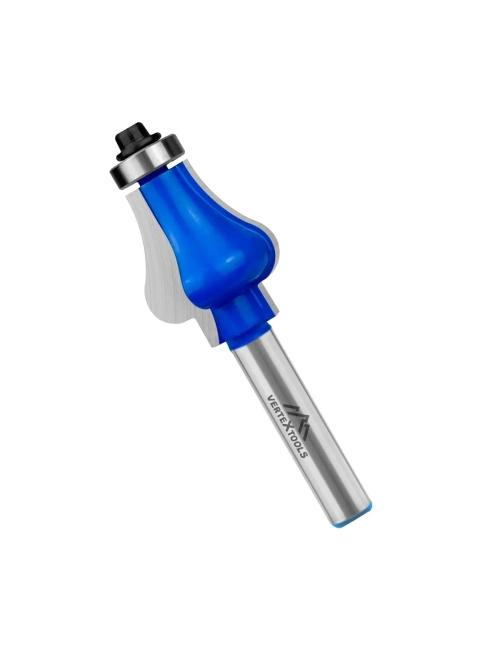 ФРЕЗА ФИГУРНАЯ ХВОСТОВИК - 8мм, D-25мм, H-30мм, B-6мм, R1-25мм, R2-5,7мм, L-74,3мм