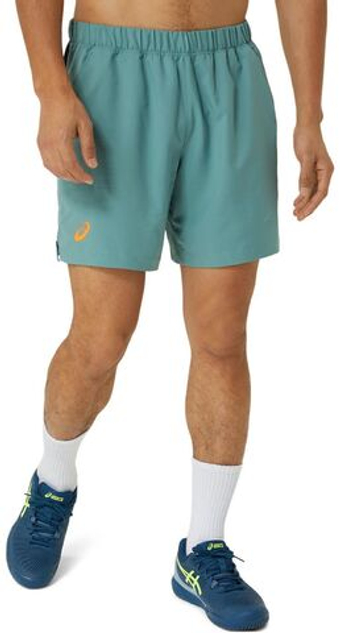 Мужские теннисные шорты Asics Court 7in - зеленый