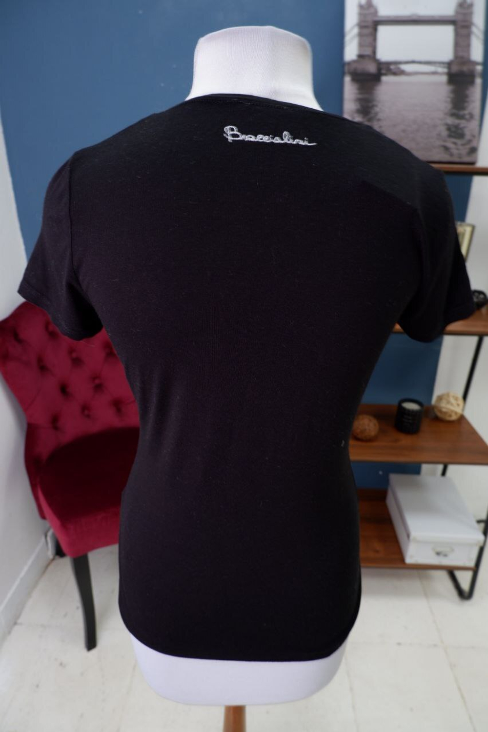 Футболка Braccialini со стразами 44 размер