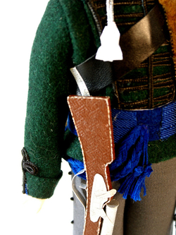 Кукла коллекционная Гусар российско-германского легиона