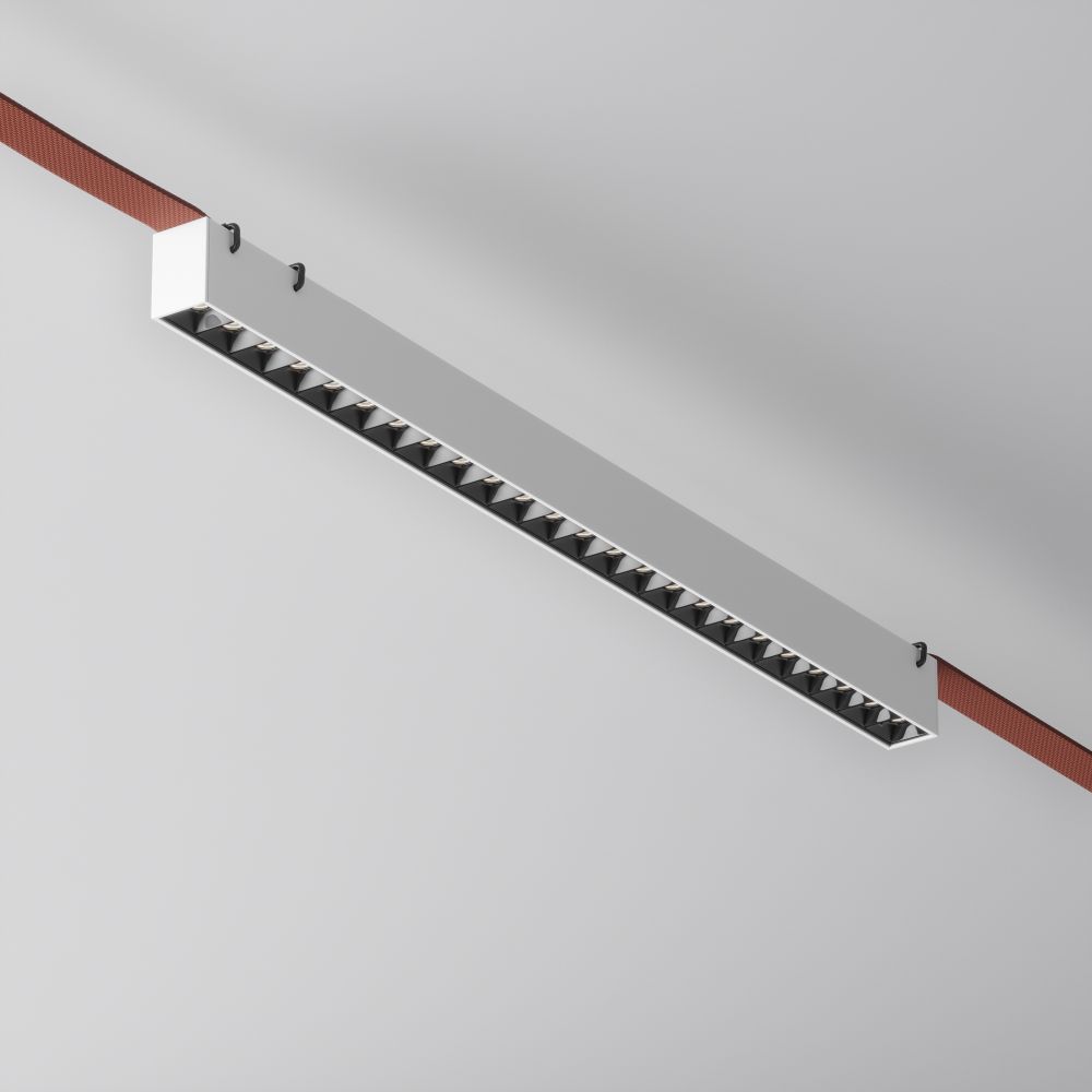 Трековый светодиодный светильник MaytoniParity Points TR128B-24W4K-M-W