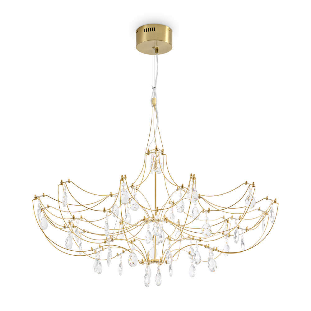 Подвесная светодиодная люстра Freya Amela FR6138PL-L30BS