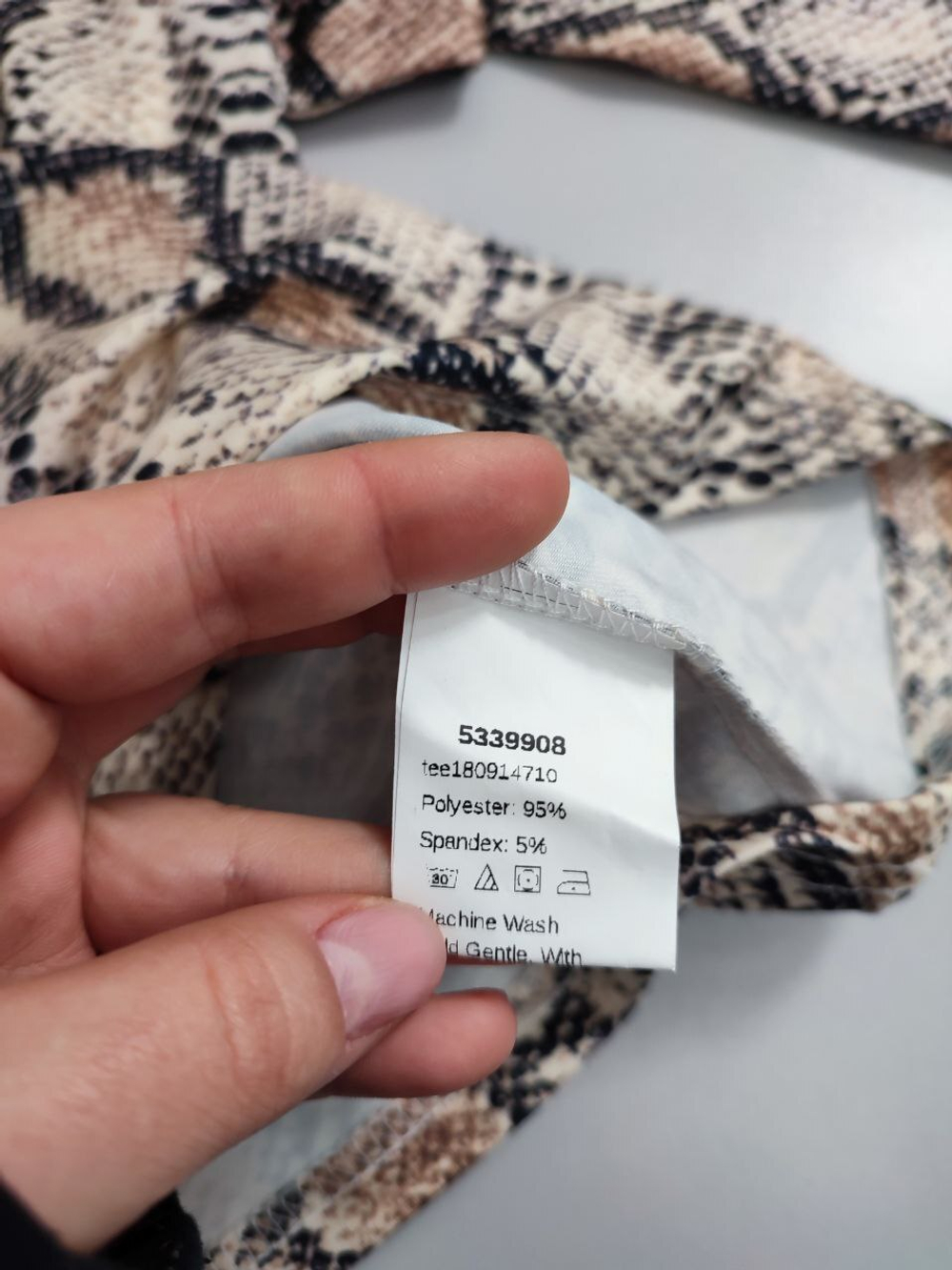 Водолазка Shein с принтом 42 размер