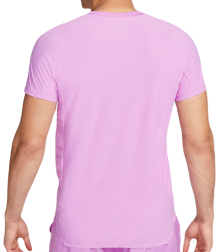 Теннисное поло Nike Court Dri-Fit Adventage Slam Tennis Polo - rush fuchsia/white - Purple
