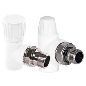 Комплект TEBO C--TB №11 1/2* (клапан запорный угловой 20x1/2*, вентиль угловой 20x1/2*)