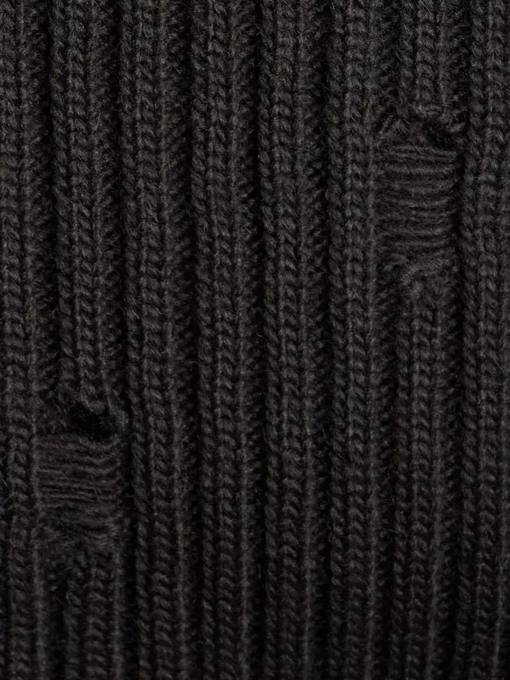 Шапка бини рваная осенняя и снуд