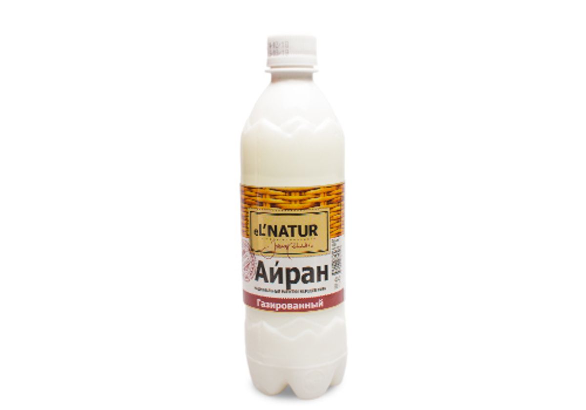 Айран "eL`NATUR" газированный, 500мл