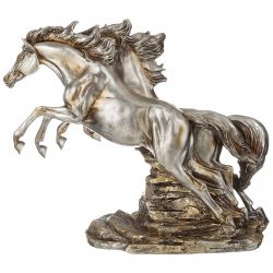 ФИГУРКА ДЕКОРАТИВНАЯ "ЛОШАДИ" 36*14,2*31,2 СМ