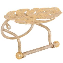 Держатель для туалетной бумаги Monstera Deliciosa (Монстера) Айвори