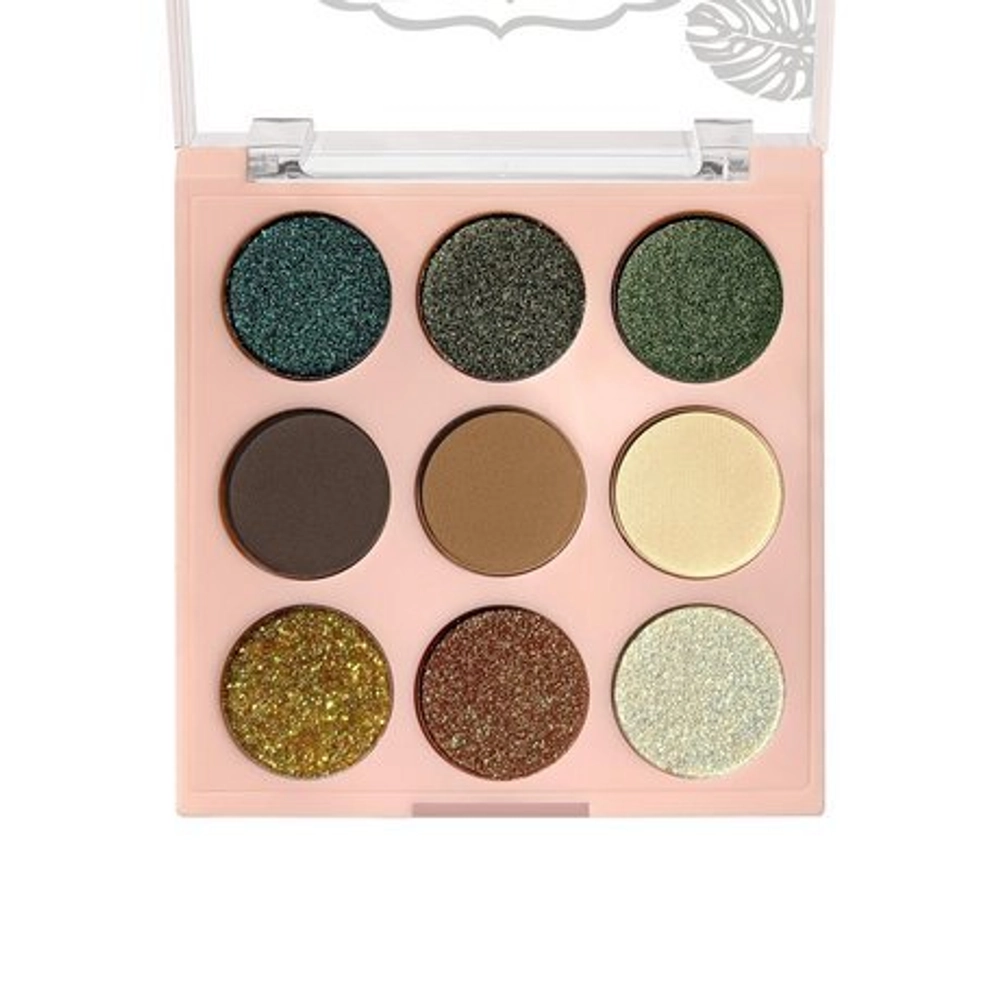 Тени для век Estrade Marbella eyeshadow palette 9 оттенков тон 19-27 10 гр