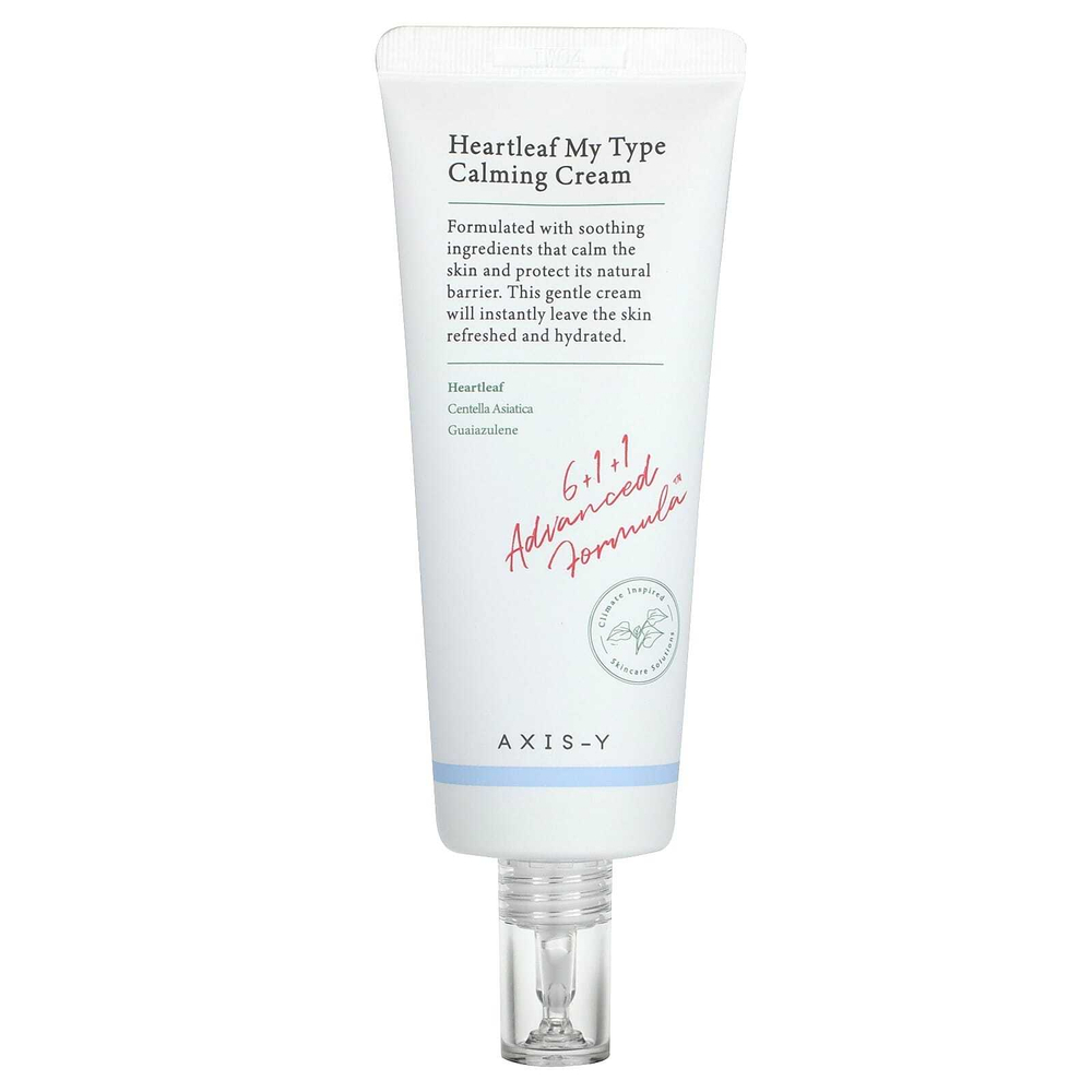 Axis-Y, Успокаивающий крем Heartleaf My Type, 60 мл (2,02 жидк. унц.)
