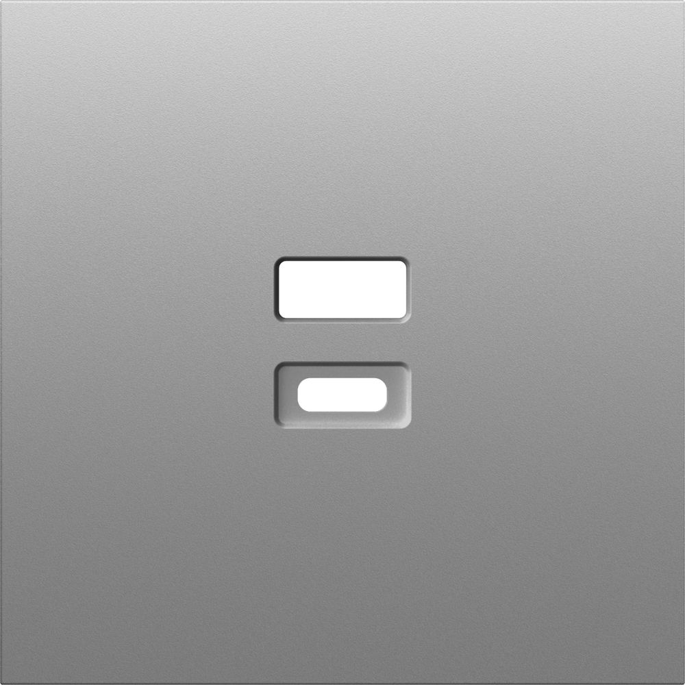 Накладка для розеток USB, серый графит, серия S08