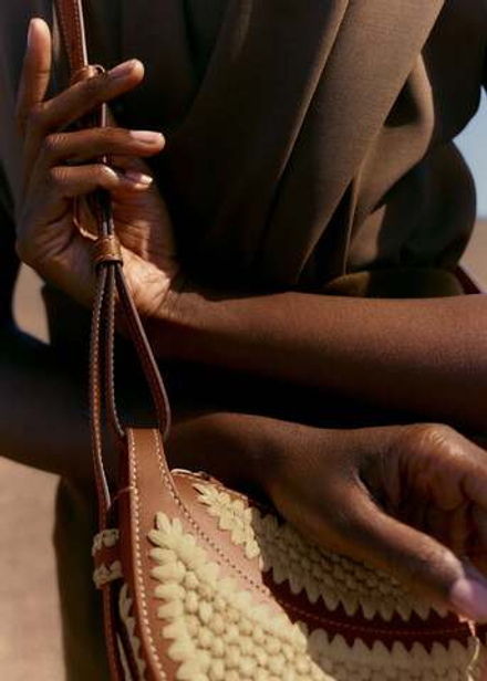 POLENE СУМКА NUMERO DIX, РАФИЯ