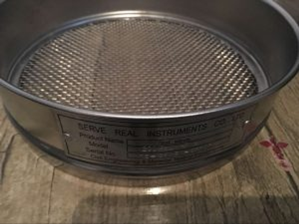 Stainless steel test sieve ISO ASTM