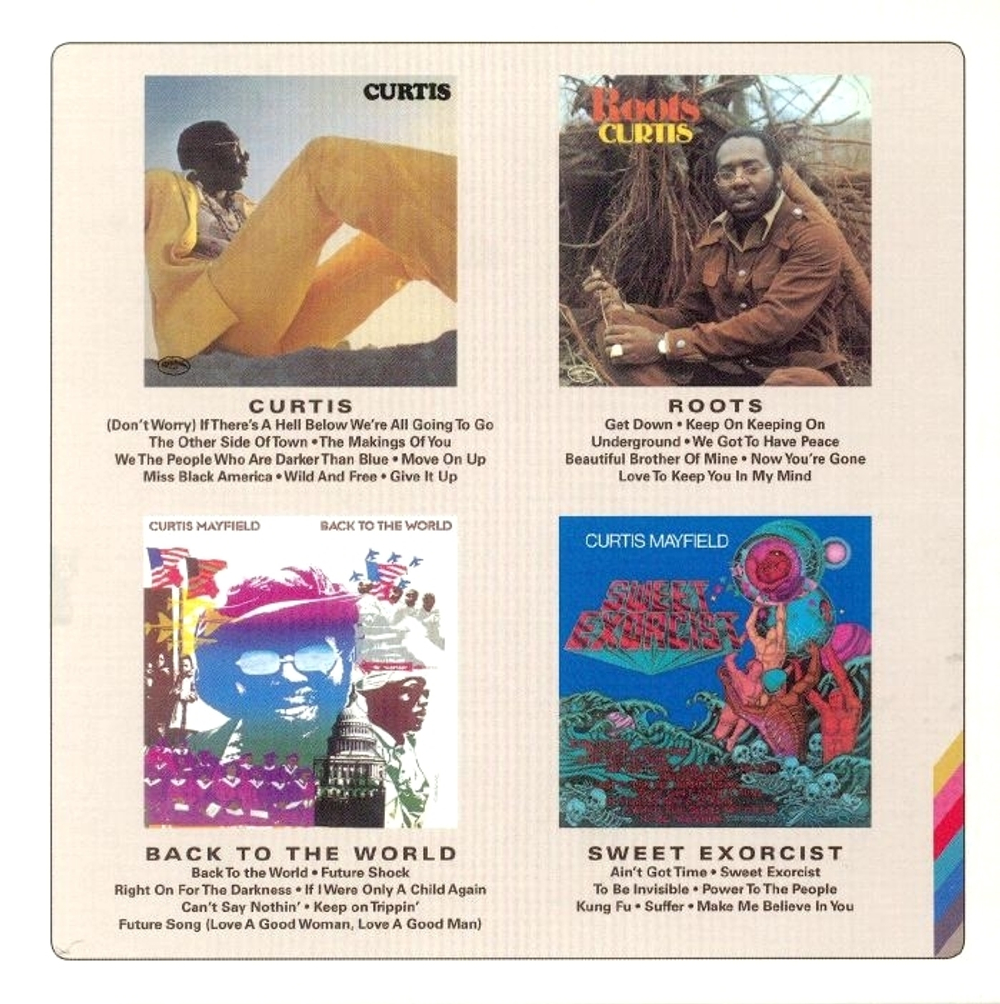 Curtis Mayfield / Keep On Keeping On: Curtis Mayfield Studio Albums 1970-1974 (4CD)