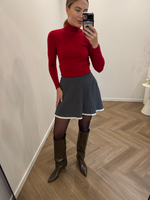 Водолазка красный