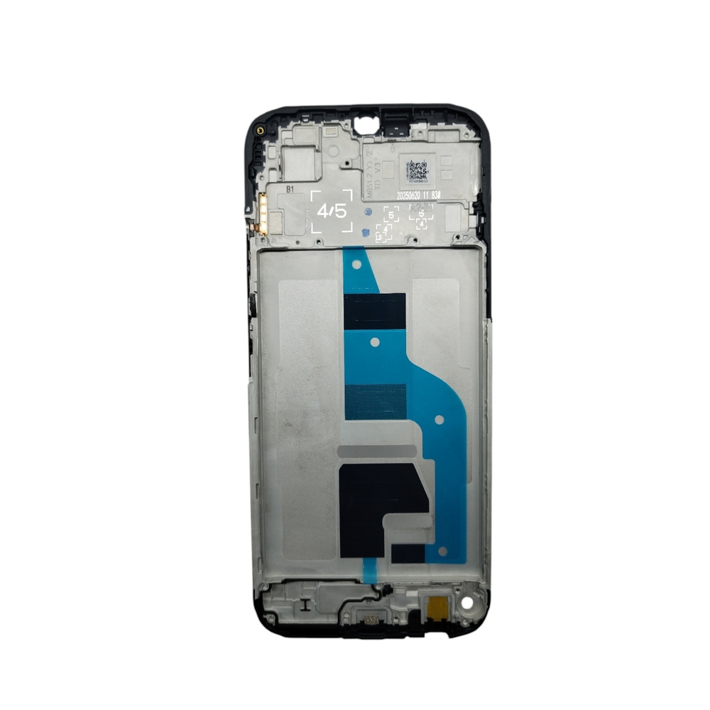 Xiaomi Redmi 15C NFC (25078RA3EY) / (25078RA3EL) - рамка дисплея (корпус) + шлейф кнопок громкости и включения (АСЦ)