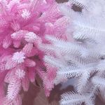 Белая елка «Хрустальная» (Литая хвоя прозрачно-белая) 180 см / 1,8 м