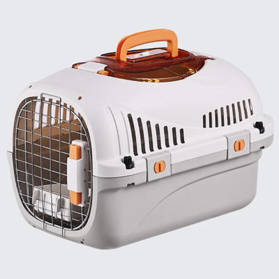 Переноска пластиковая safetyspace 49х32х32 rich breed сп-133 светлая