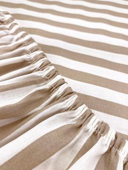 Постельное белье поплин Сказка "Анна/Анна" 2-спальное  Наволочка 70х70 см 2 шт Простынь на резинке 160x200 см Пододеяльник 175x215 см