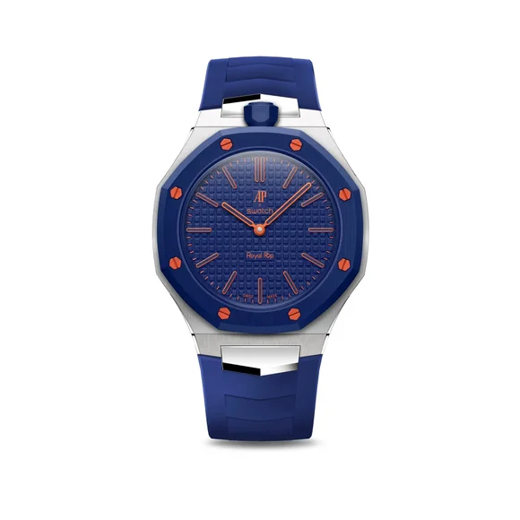 Корпус для часов POP-Swatch x AP - ORENJI HACHI из 2 ремешков