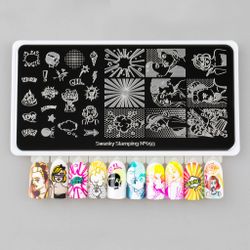 Swanky Stamping Пластина для стемпинга 93