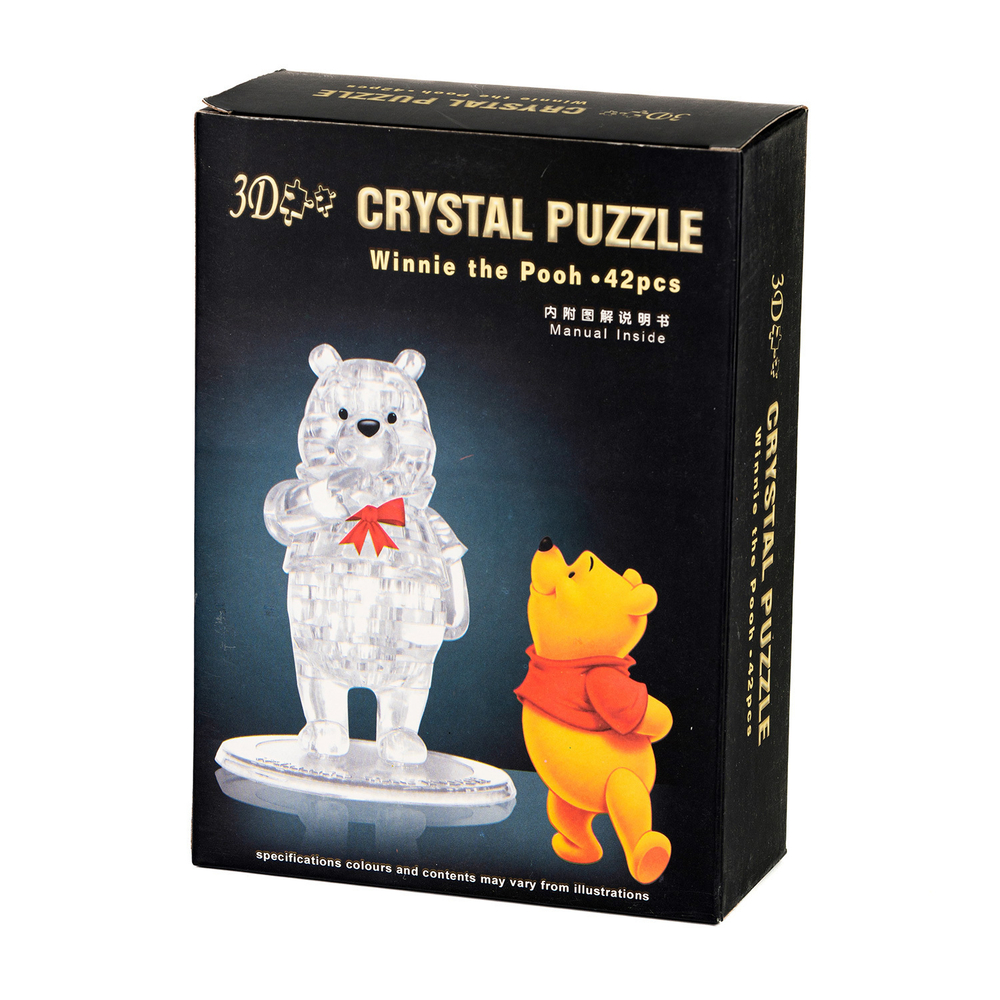 3D-Пазл Винни-Пух Прозрачный Crystal Puzzle