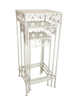 Подставки для цветов напольные металлические "Прованс" 3 шт