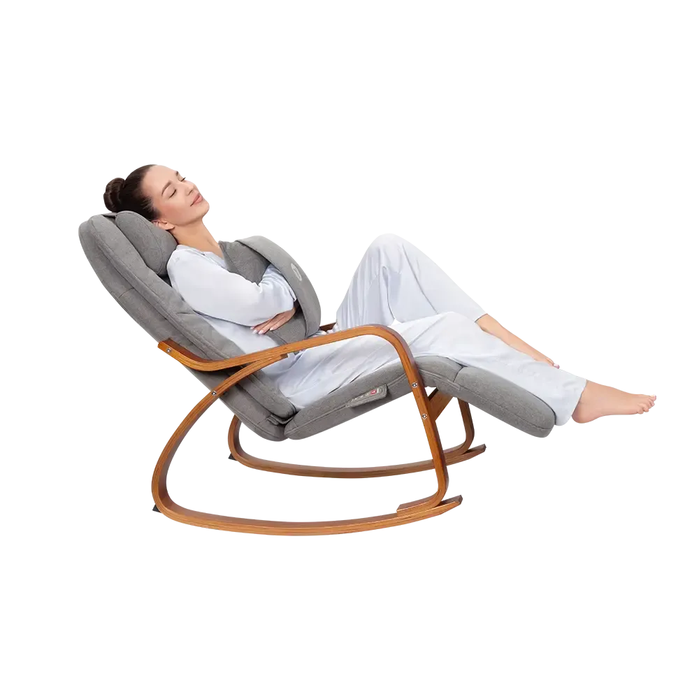 Массажное кресло-качалка Yamaguchi Liberty Comfort серая