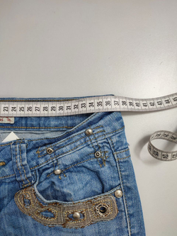 Джинсы Top Feel с потертостями 44 размер