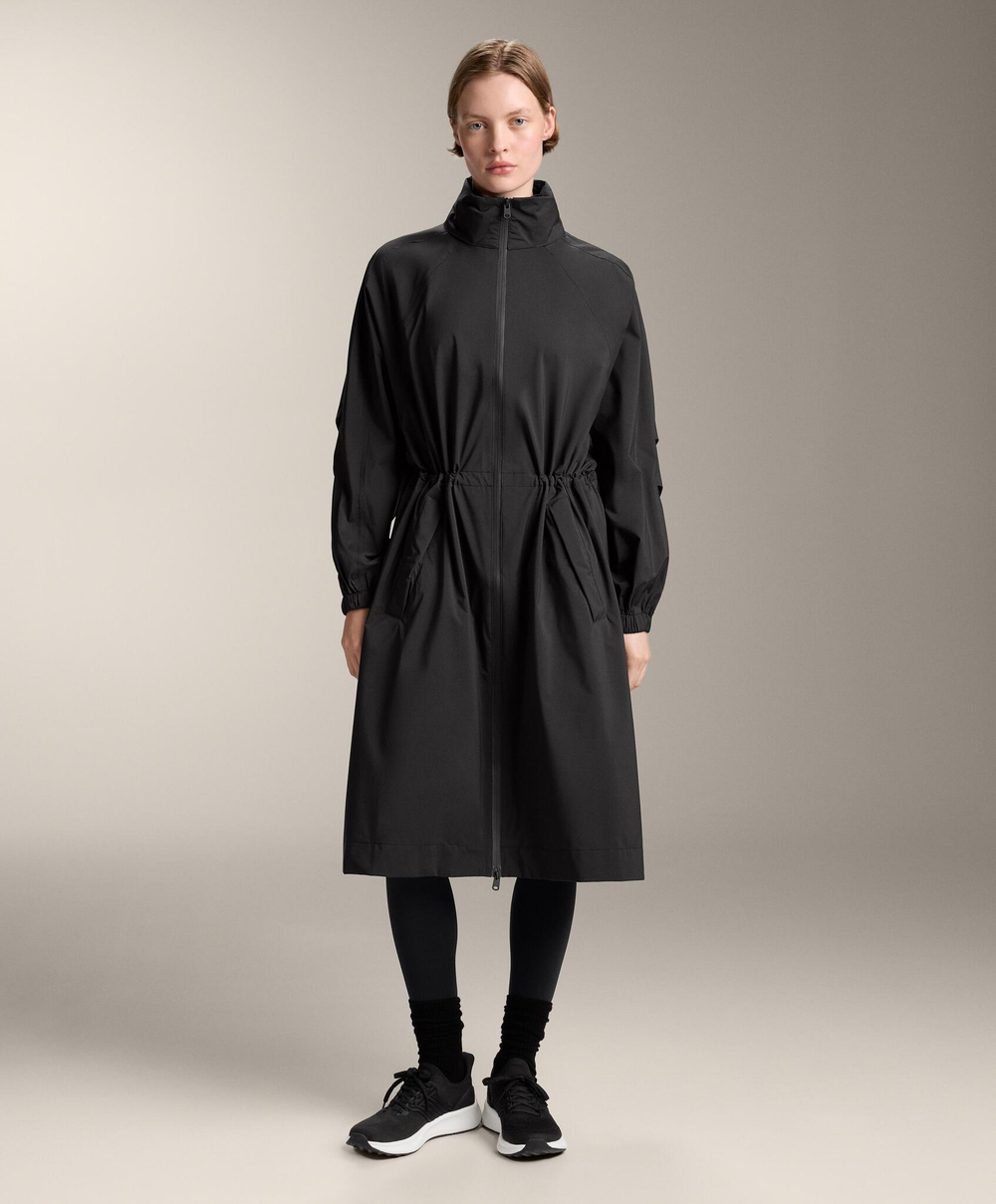 Oysho Ультралегкий компактный плащ, черный