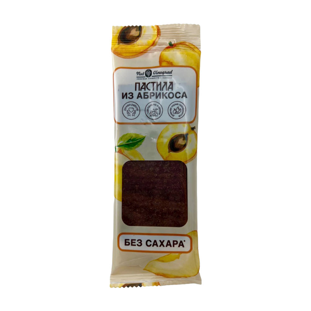 Пастила Фруктовая Абрикос Без Сахара 80гр (Nut Vinograd)