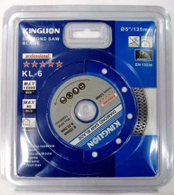 Kinglion Диск алмазный 125 x 12 x 22