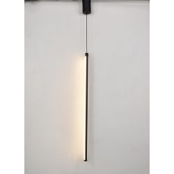 Светильник подвесной (подвес) Rivoli Cecilia 6185-702 LED 17Вт 3000К черный светодиодный | Rivoli