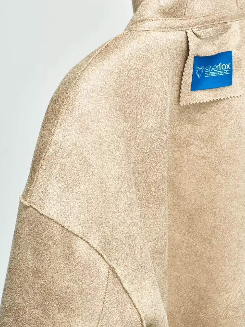 Куртка чебурашка из люкс эко - меха, SilverFox