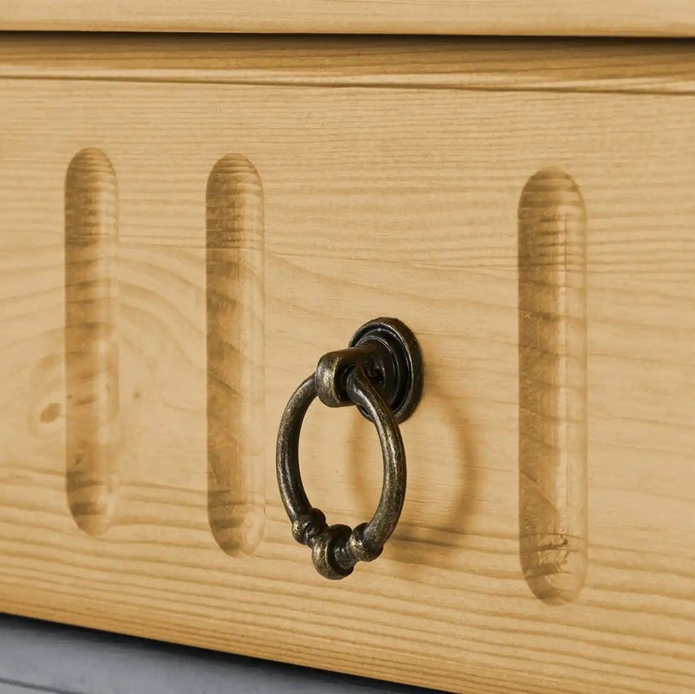 Комод Хельсинки в прихожую для обуви и вещей из сосны