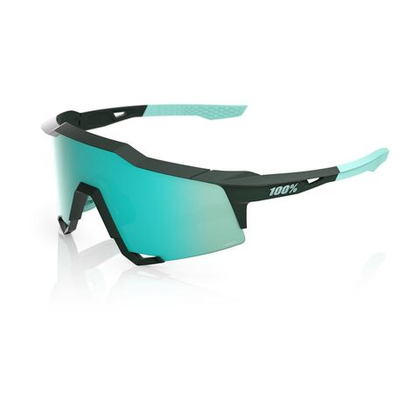 Спортивные очки 100% SPEEDCRAFT Soft Tact Juniper - HiPER Mint Mirror Lens