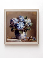 Картины на стену интерьерная на холсте 4 шт, 23*23 см