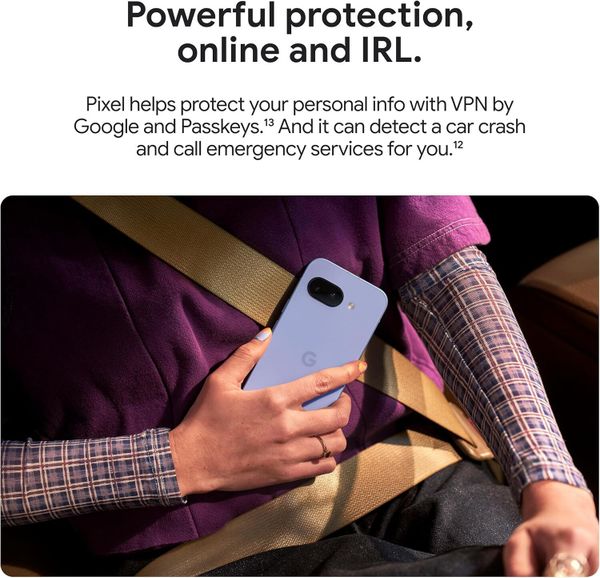 Смартфон Google Pixel 9a 8/256 ГБ Бежевый | Porcelain (USA, Global)