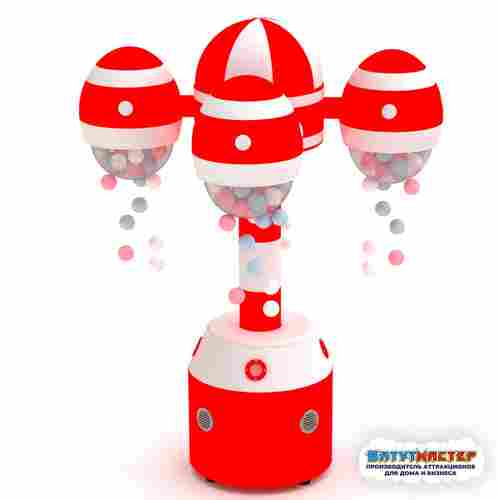 Шаропад для игровой комнаты «Клубничный взрыв», 2×2×2,2 м