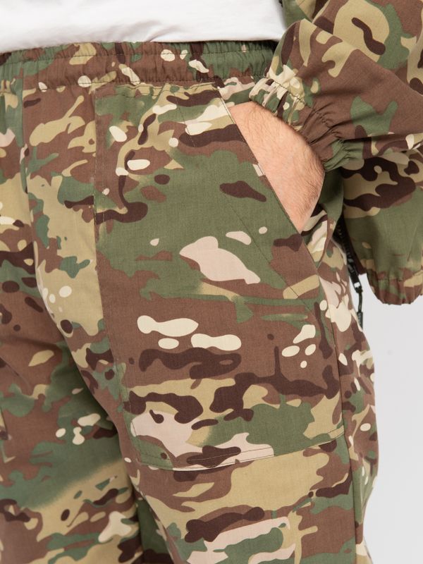 Брюки летние Стрелок ткань Смесовая (Сорочка) цвет Мультикам