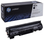 Картриджи HP CF283X черный