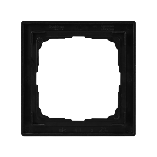 Рамка 1-м ArtGallery Pure органич. стекло черн. SE GAL321001