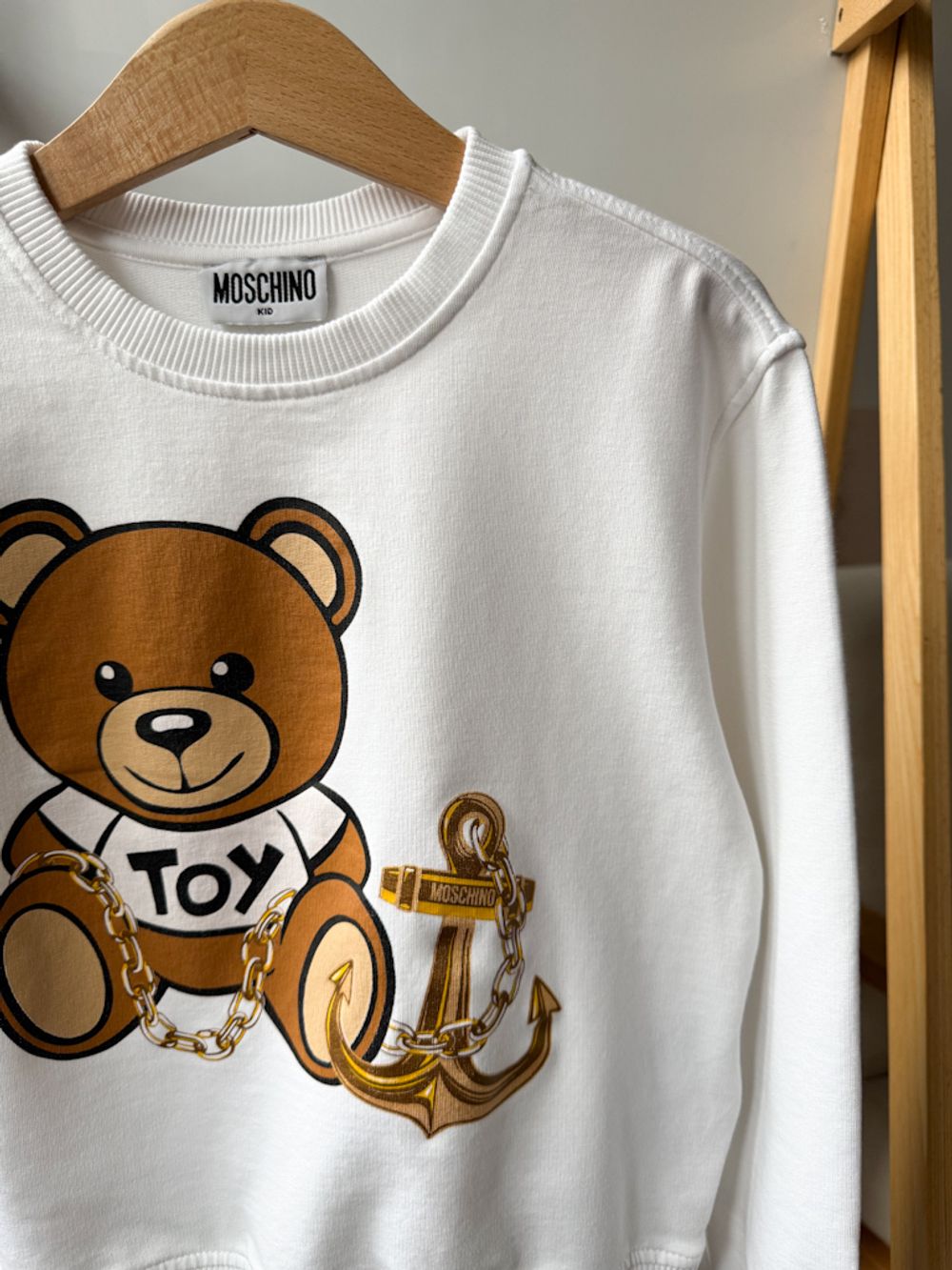 Хлопковый свитшот Moschino, 116