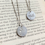 подвеска с индивидуальной гравировкой