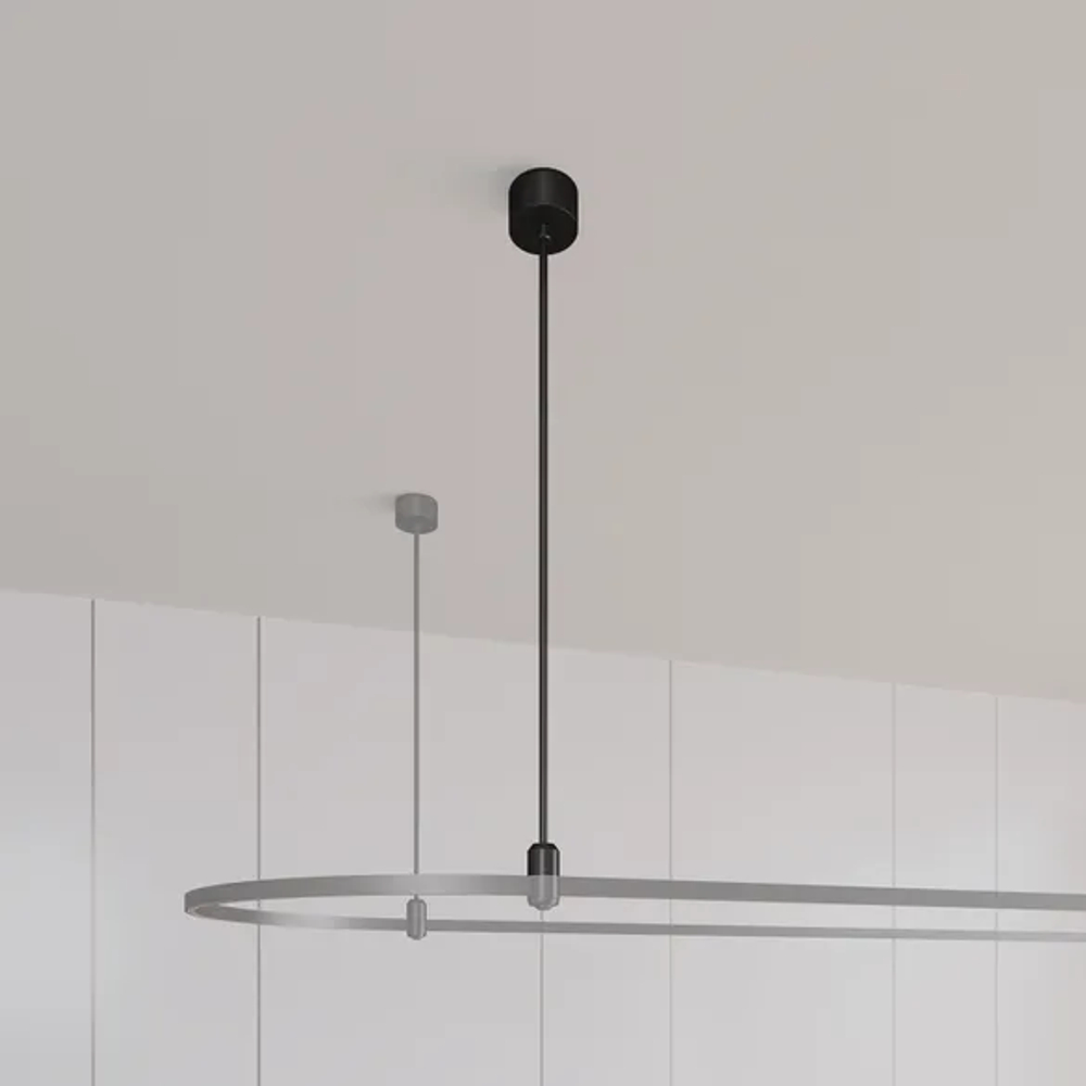 Подвес жесткий с питанием ART-APRIORI-ROD-A-L800-POWER (BK) (Arlight, IP20 Металл, 3 года) 039638