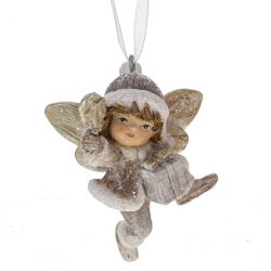 GAEM Фигурка декоративная подвесная "Ангелок", L5 W4 H6,5 см, 3в.