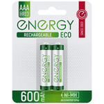 Аккумулятор Energy Eco NI-MH 600mah R03 АAА (2шт)